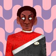 f:startrekflorafauna fanart fandomoc oc:tvia sfw // 749x750 // 195KB